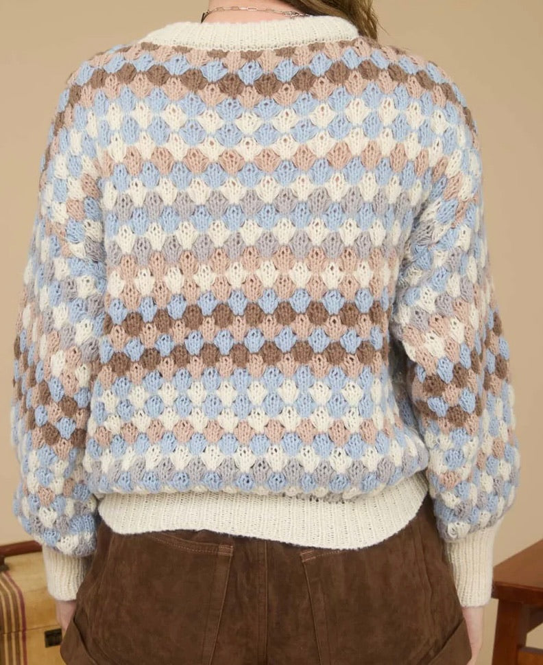 When Harry Met Sally Bubble Knit Sweater