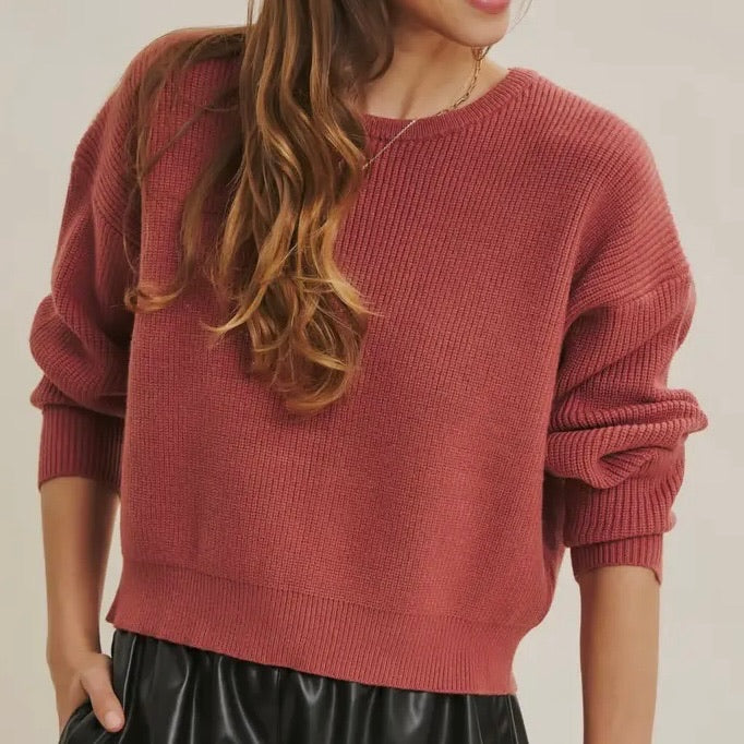 Leading Lady Tie Back Sweater