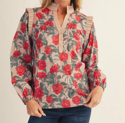 Rose Colored Glasses Top