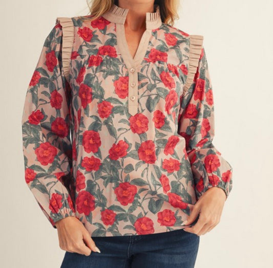 Rose Colored Glasses Top