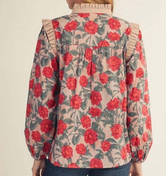 Rose Colored Glasses Top