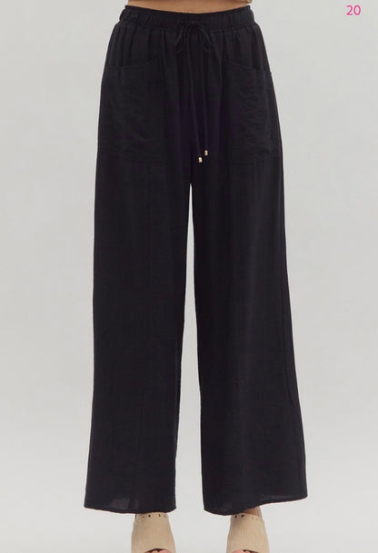 Sunday Reset Linen Pants