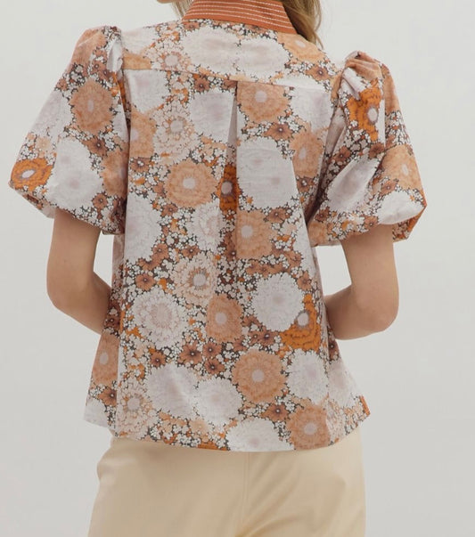 That 70's Floral Top
