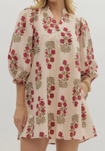 Botanical Trellis Dress