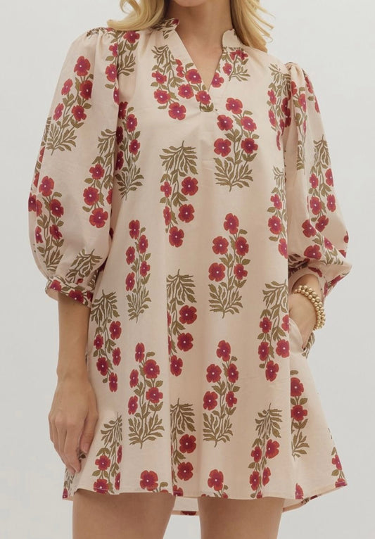 Botanical Trellis Dress