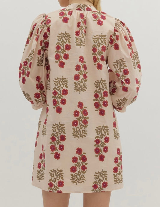 Botanical Trellis Dress