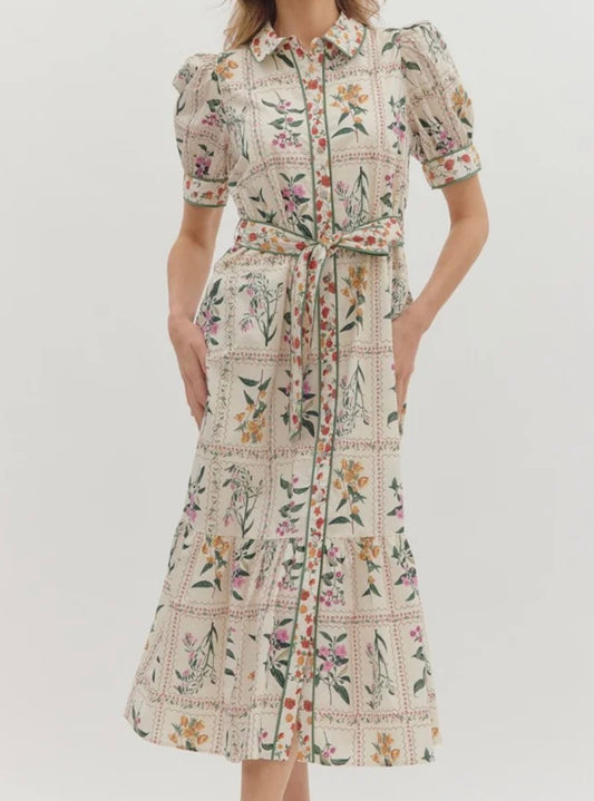 Pride & Prejudice Herbarium Dress