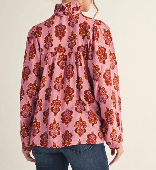 Folklore Era Collared Top