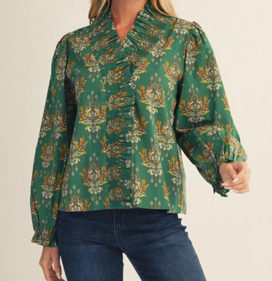 Vintage Vogue Editorial Top