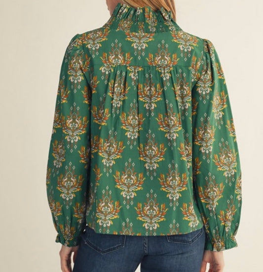 Vintage Vogue Editorial Top