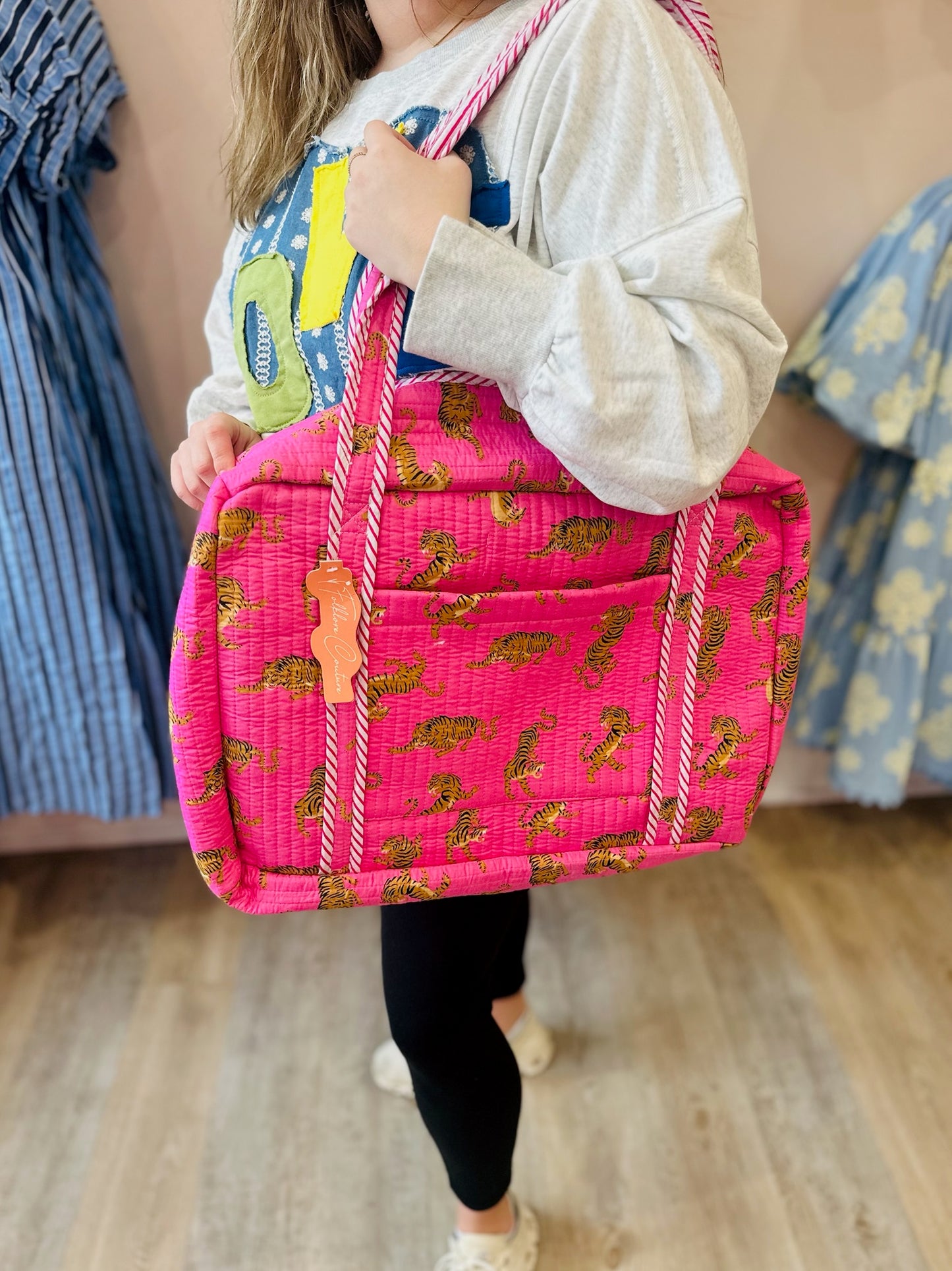 Quilted Duffle Bag