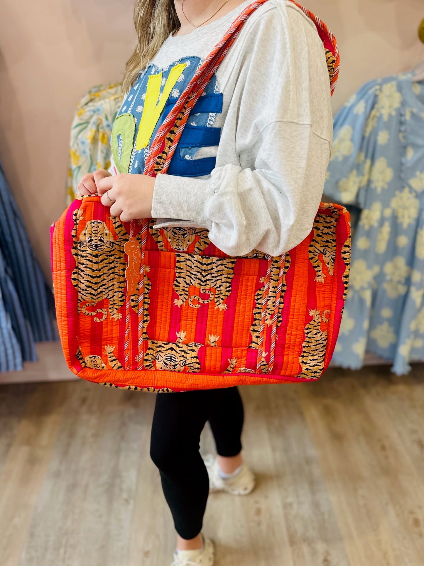 Quilted Duffle Bag
