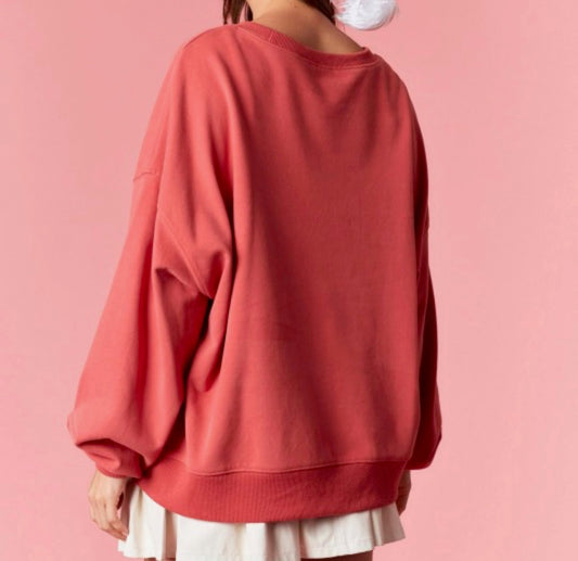 Christmas Doily Holiday Sweatshirt