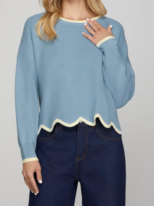 Alpine Snow Cap Sweater