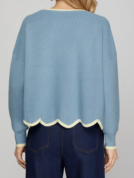 Alpine Snow Cap Sweater