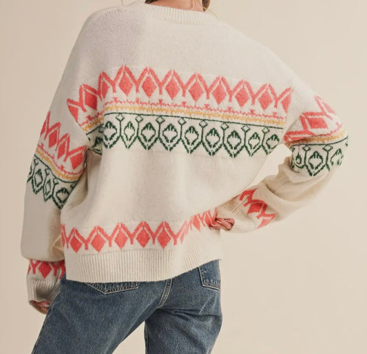 Fresh Start Fair Isle Pullover