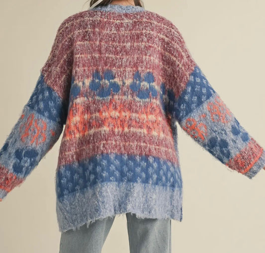 Eskimo Kisses Fuzzy Cardigan