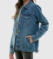 Boyfriend Relaxed Fit Denim Jacket