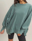 Binge Watch Worthy Oversized Long Sleeve