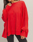 Binge Watch Worthy Oversized Long Sleeve