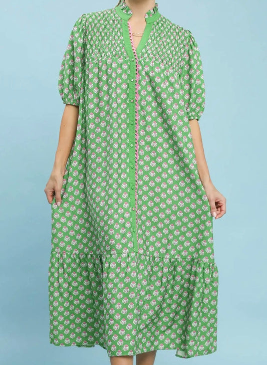 Sweet Pea Scallop Dress