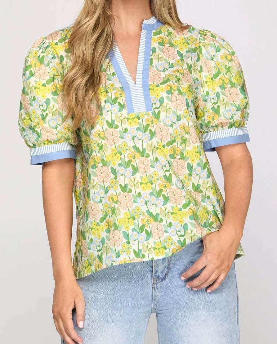 Garden Club Gossip Top