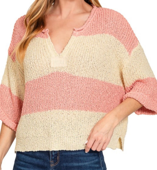 Salt & Sunbeam Stripe Pullover