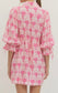 Rosette Structured Mini Dress