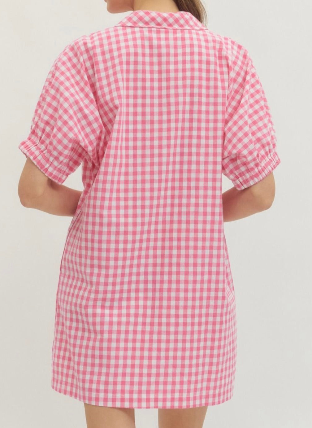 Gingham Daydate Mini Dress