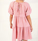 Bluegrass Blush Babydoll Dress