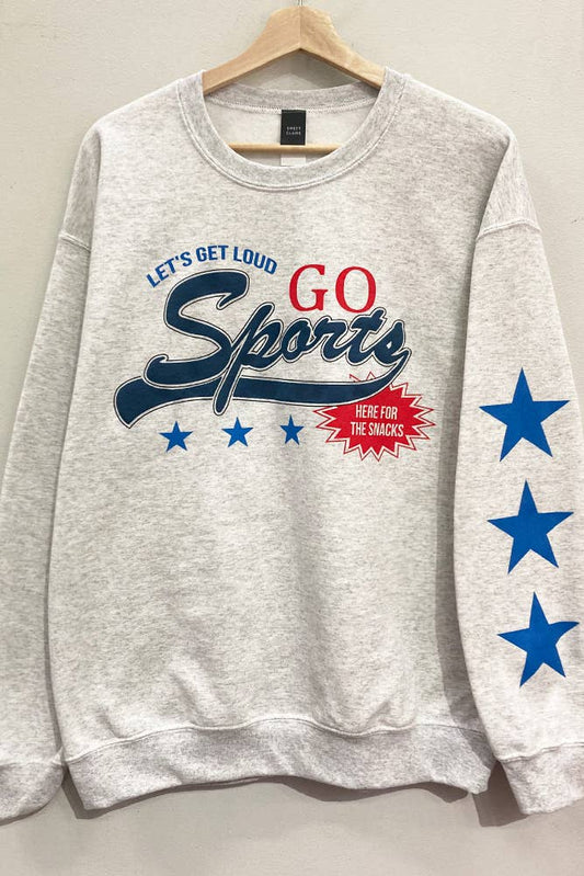 Go Sports Game Day Oversized Sweatshirt