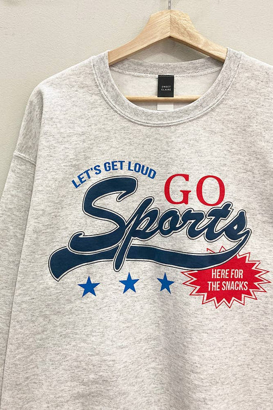 Go Sports Game Day Oversized Sweatshirt
